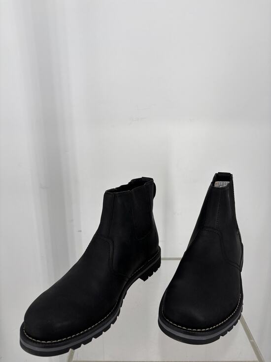 Timberland Larchmont II Chelsea Boots Mens 11.5 Black Leather Waterproof NWOT